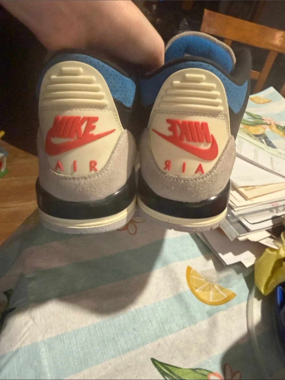 Jordan Men's size 7 Jordan 3 rare airs